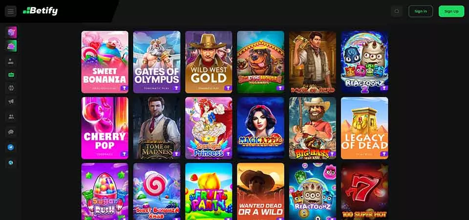 betify casino 21