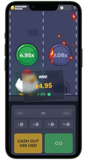 PAK BONUS - chicken road app - Front END | 8