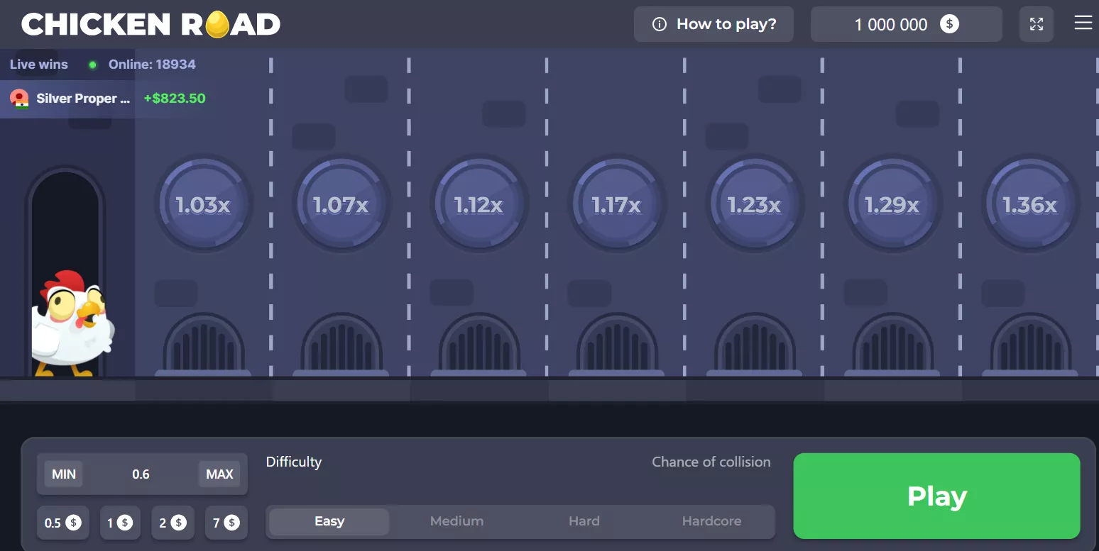 VEDD ÁT BÓNUSZT - Chicken Road demo - Front END | 4